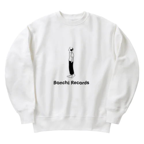 盆地レコーズグッズ Heavyweight Crew Neck Sweatshirt