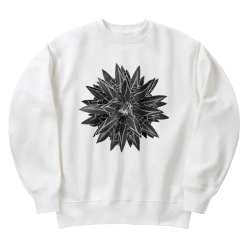 Agave schidigera 'Shira ito no Ohi' Heavyweight Crew Neck Sweatshirt