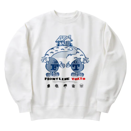 Frontline_Tokyo_02 Heavyweight Crew Neck Sweatshirt