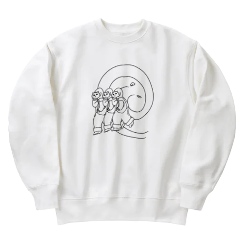 強風 Heavyweight Crew Neck Sweatshirt