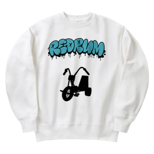 REDRUM（スローアップ） Heavyweight Crew Neck Sweatshirt