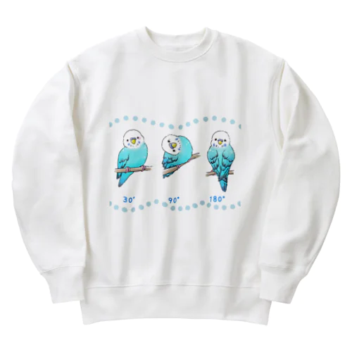 こっちみてる Heavyweight Crew Neck Sweatshirt