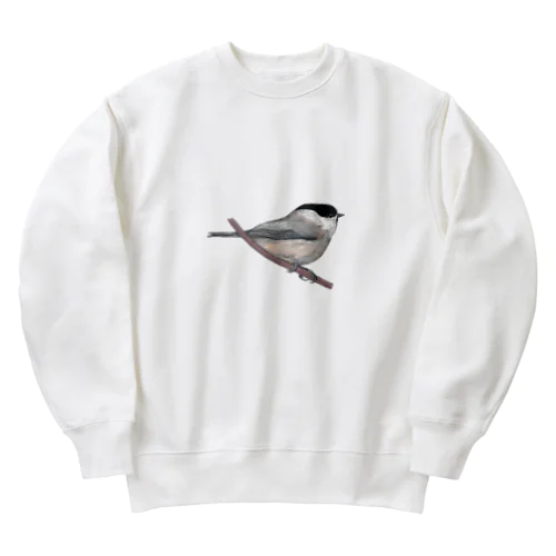 [森図鑑] コガラ Heavyweight Crew Neck Sweatshirt