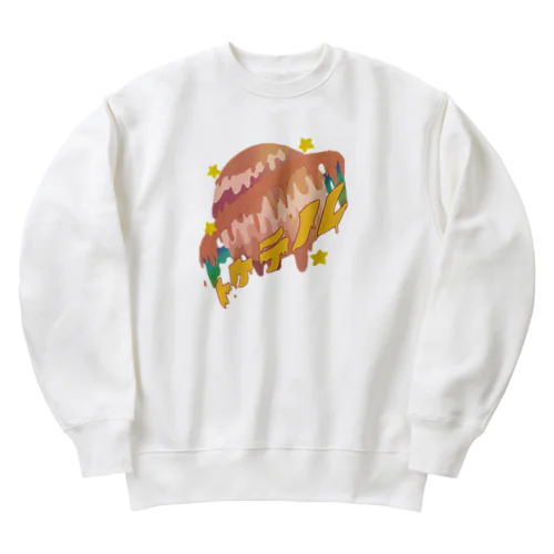 トケテル惑星 Heavyweight Crew Neck Sweatshirt