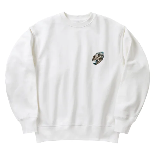 tiger skull Heavyweight Crew Neck Sweatshirt