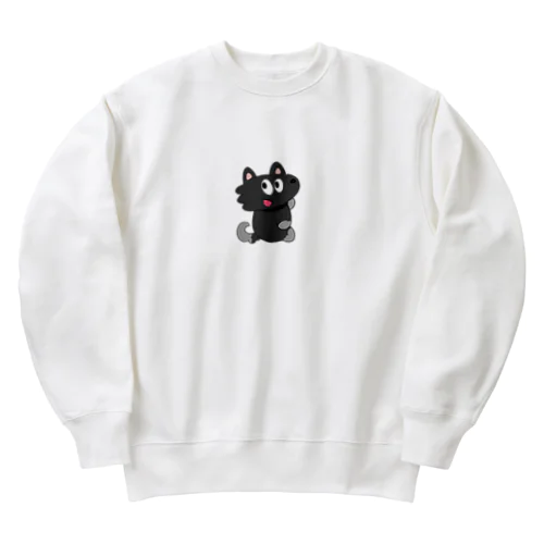 なんでもないいぬ Heavyweight Crew Neck Sweatshirt