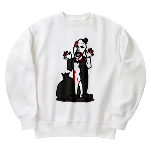 コワかわピエロ Heavyweight Crew Neck Sweatshirt