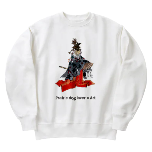 【Prairie dog lover×Art】平家物語 Heavyweight Crew Neck Sweatshirt