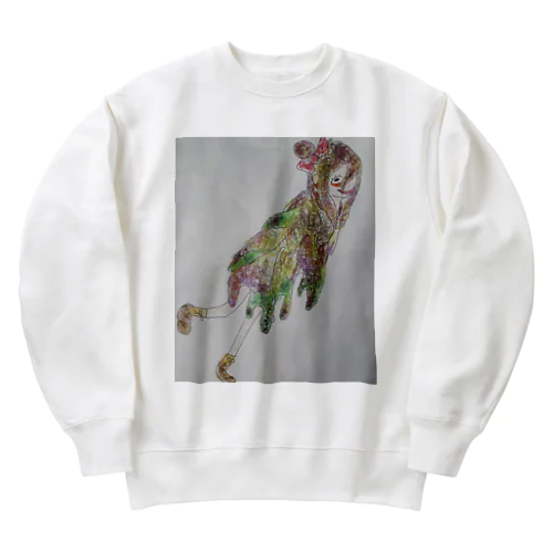 おんなのこ Heavyweight Crew Neck Sweatshirt