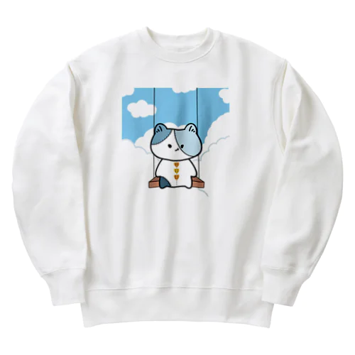 ツギハギクマ Heavyweight Crew Neck Sweatshirt