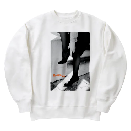 気になる視線 Heavyweight Crew Neck Sweatshirt