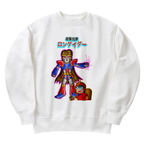 超髪伝獣(ちょうはつでんじゅう) ロンゲイダー Heavyweight Crew Neck Sweatshirt