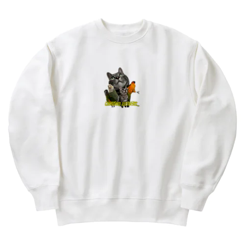 畜生アベンジャーズ Heavyweight Crew Neck Sweatshirt