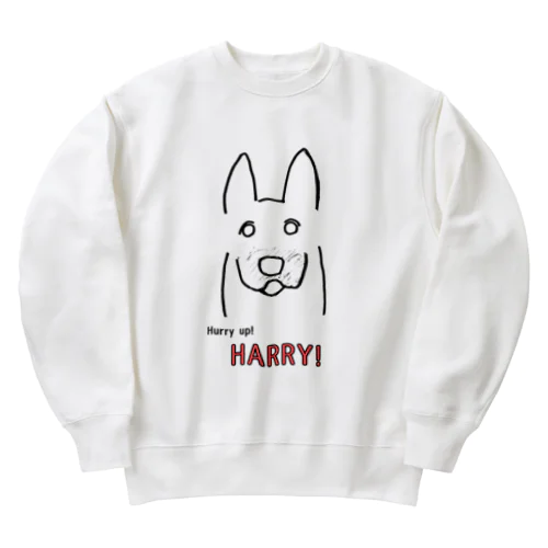 Hurry up! HARRY! Heavyweight Crew Neck Sweatshirt