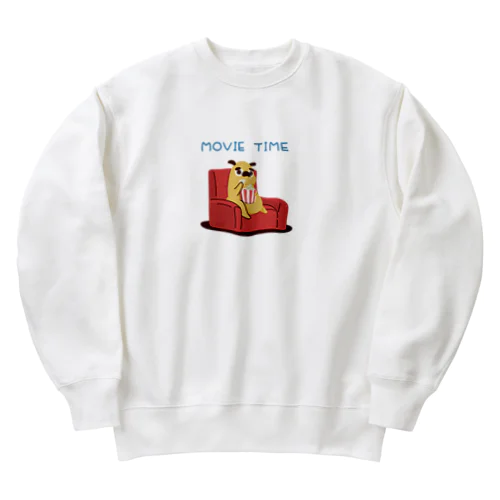 MOVIE PUG Heavyweight Crew Neck Sweatshirt