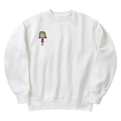 りぼんおんなのこ Heavyweight Crew Neck Sweatshirt