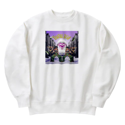 kyaablegotan feat.HarukaAkamatsu Heavyweight Crew Neck Sweatshirt