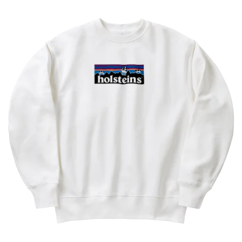 キャンプより牧場に行きたくなってくる Heavyweight Crew Neck Sweatshirt