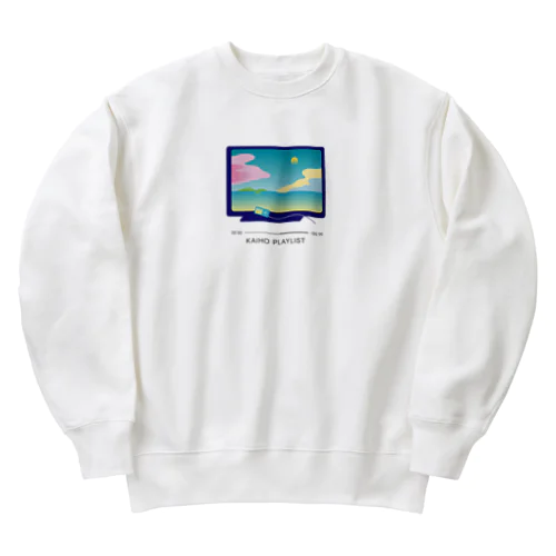 KAIHO PLAYLIST setouchi Heavyweight Crew Neck Sweatshirt