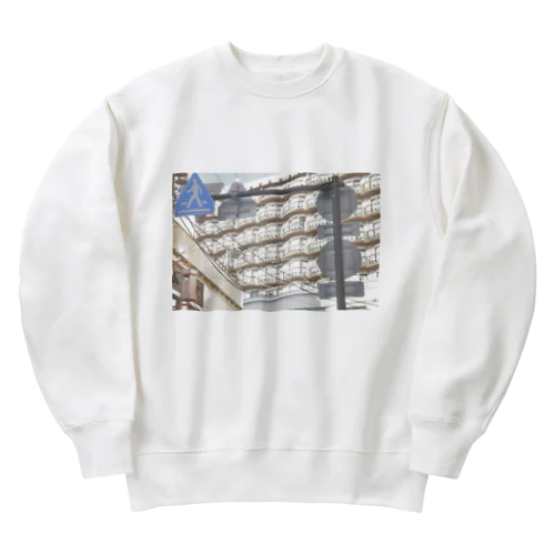 写真スウェット Heavyweight Crew Neck Sweatshirt