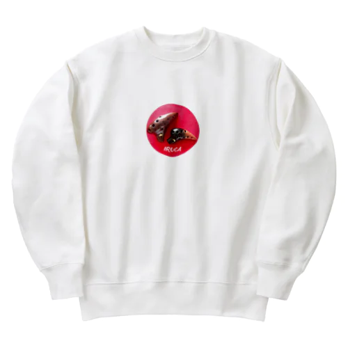 IRUCA Ocarina (ロゴ入) Heavyweight Crew Neck Sweatshirt