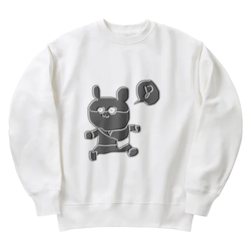 めがね男子のお出かけ。 Heavyweight Crew Neck Sweatshirt