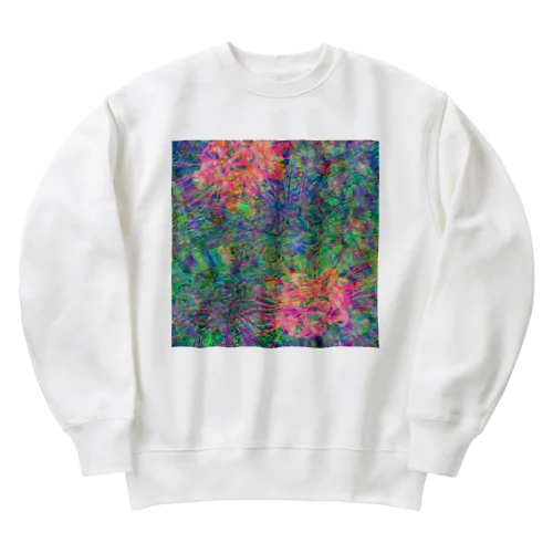 曼珠沙華（cluster belladonna） Heavyweight Crew Neck Sweatshirt