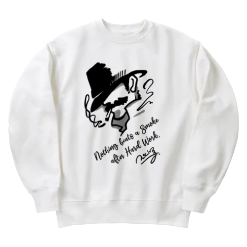 至福の一服 Heavyweight Crew Neck Sweatshirt