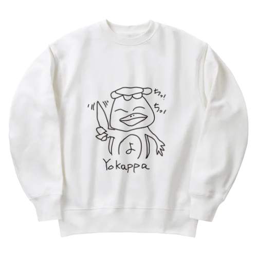 よかっぱ Heavyweight Crew Neck Sweatshirt