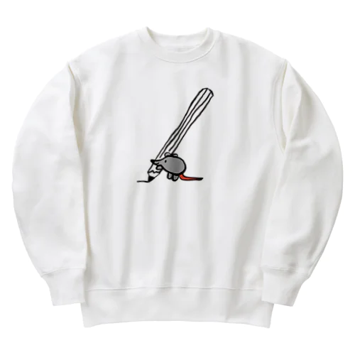 大きいえんぴつ Heavyweight Crew Neck Sweatshirt