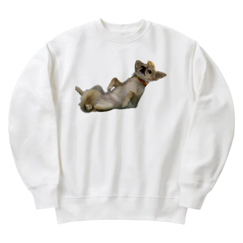 チワワ のさくら Heavyweight Crew Neck Sweatshirt