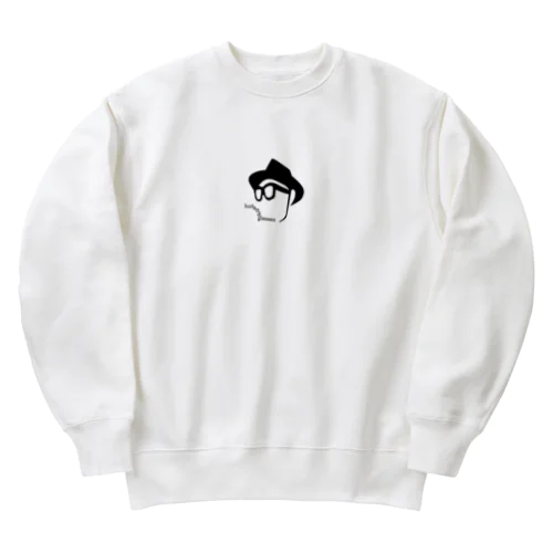 ワンポイント　ハットとメガネ（22/11） Heavyweight Crew Neck Sweatshirt