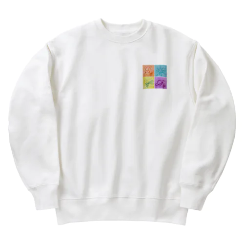 うちう② Heavyweight Crew Neck Sweatshirt