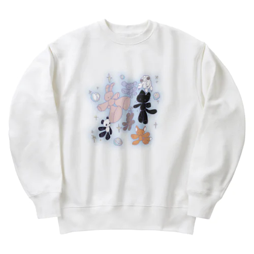 ぬいちゃんず Heavyweight Crew Neck Sweatshirt