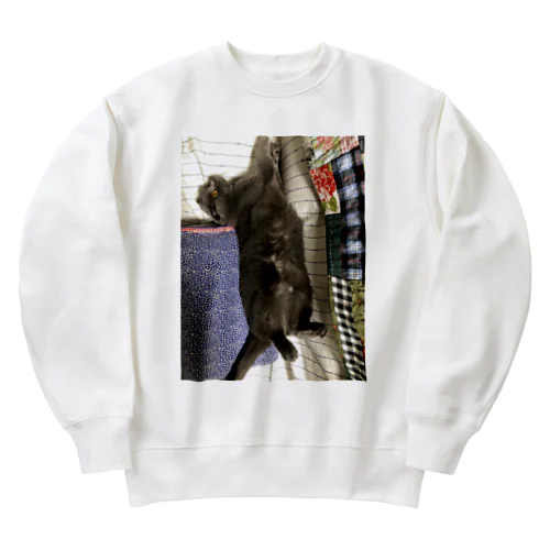 あおむけ〜 Heavyweight Crew Neck Sweatshirt