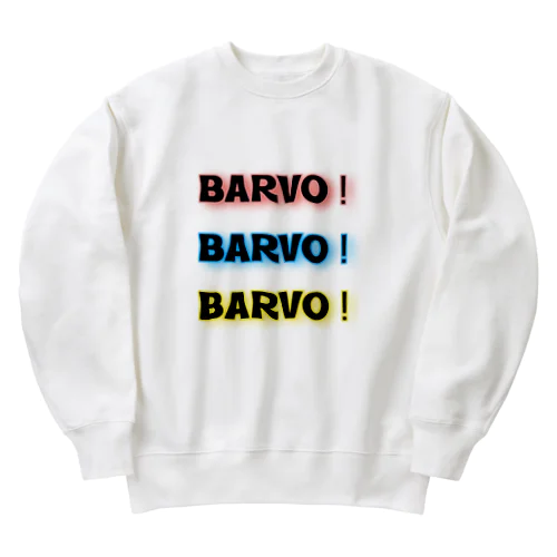 BARVO！BARVO！BARVO！ Heavyweight Crew Neck Sweatshirt