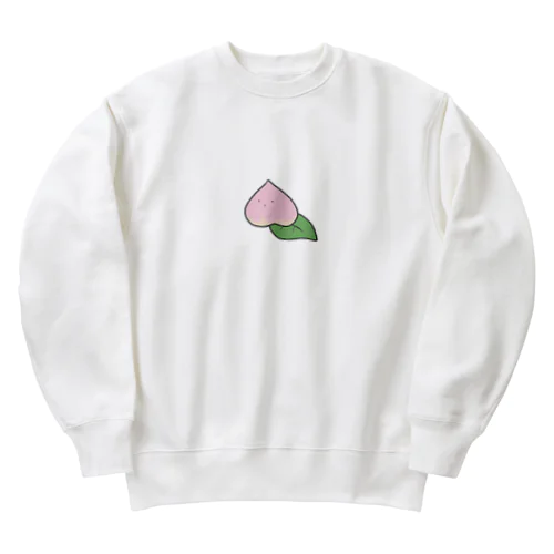 「も」も Heavyweight Crew Neck Sweatshirt