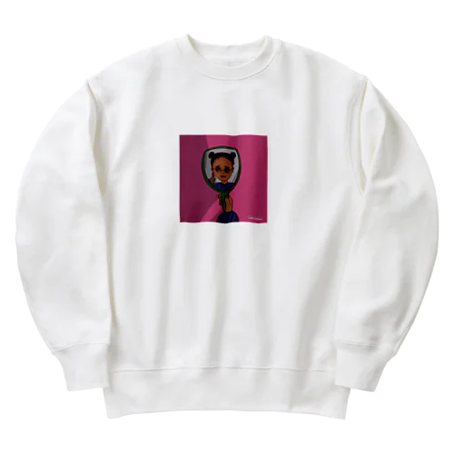 思春期の福耳 Heavyweight Crew Neck Sweatshirt