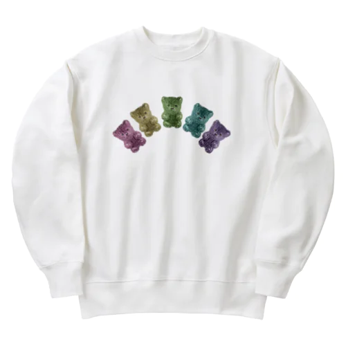 くまちゃむれいんぼ〜 Heavyweight Crew Neck Sweatshirt