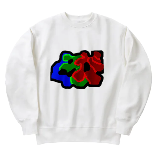 軽めのイライラ Heavyweight Crew Neck Sweatshirt