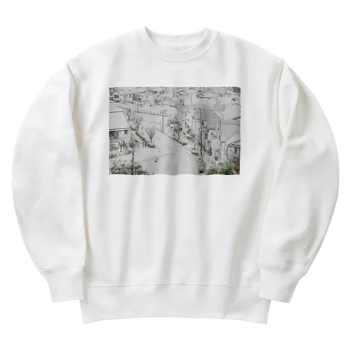 風景 Heavyweight Crew Neck Sweatshirt