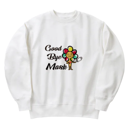 GoodByeMaskちゃん Heavyweight Crew Neck Sweatshirt