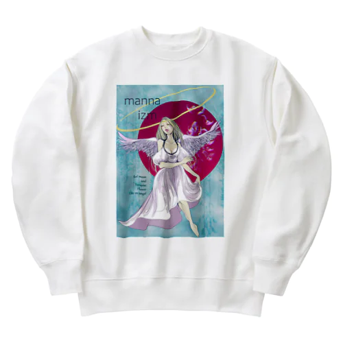 皆既月食の夜に Heavyweight Crew Neck Sweatshirt