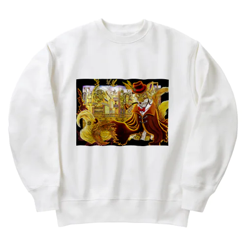 『夕暮れ時の浪漫紀行』 Heavyweight Crew Neck Sweatshirt