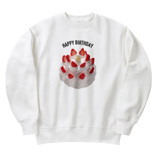 ホールケーキ（HAPPY BIRTHDAY） Heavyweight Crew Neck Sweatshirt