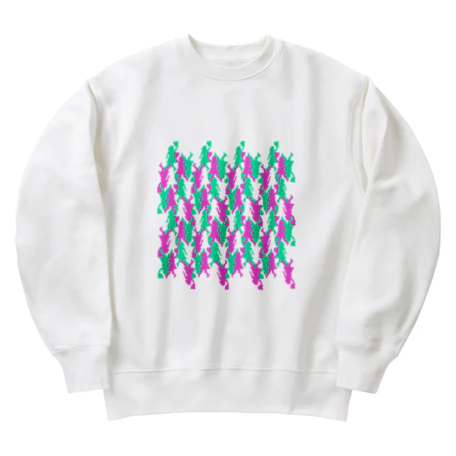 麦わら帽子パターンB Heavyweight Crew Neck Sweatshirt