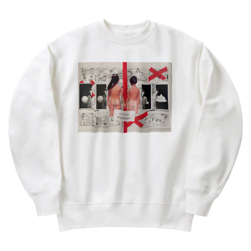 ネバーランド（ design: kohei itatani） Heavyweight Crew Neck Sweatshirt