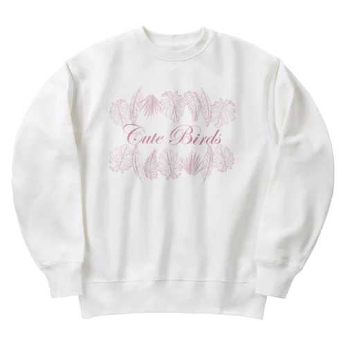 南国の植物 Heavyweight Crew Neck Sweatshirt