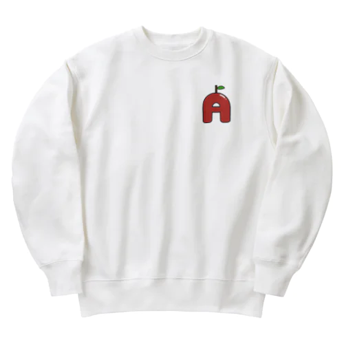 Apple！！！ Heavyweight Crew Neck Sweatshirt