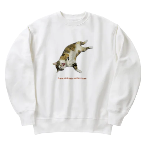 ねむねむ鈴ちゃん Heavyweight Crew Neck Sweatshirt